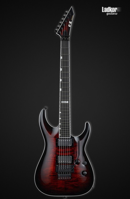 ESP E-II Horizon FR-II See Thru Black Cherry Sunburst