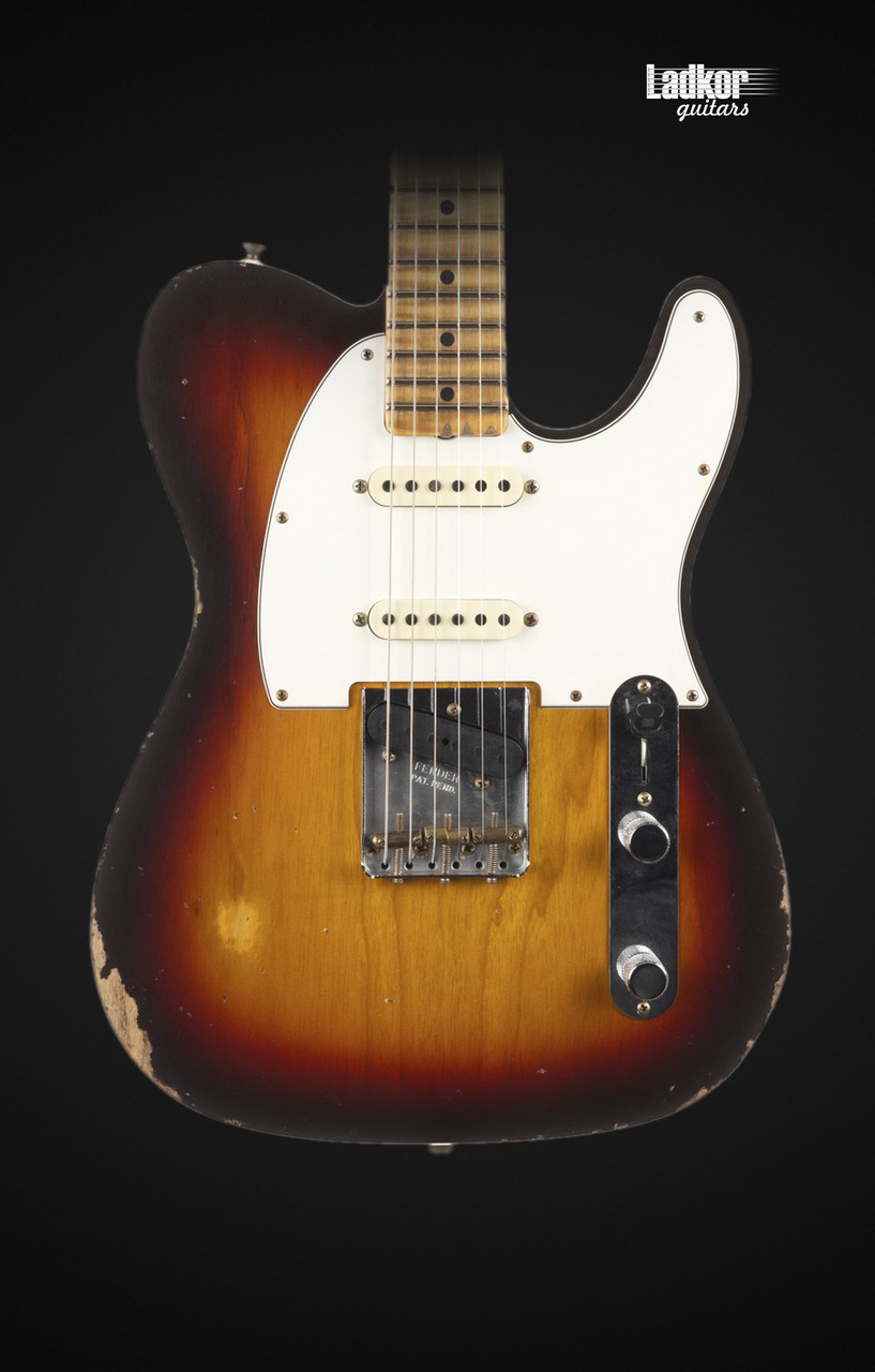 Fender Custom Shop Hotshot Telecaster Relic Chocolate 3-Tone