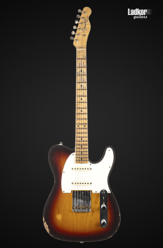 Fender Custom Shop Hotshot Telecaster Relic Chocolate 3-Tone Sunburst Limited Edition