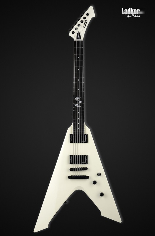 ESP LTD Vulture James Hetfield Signature Olympic White