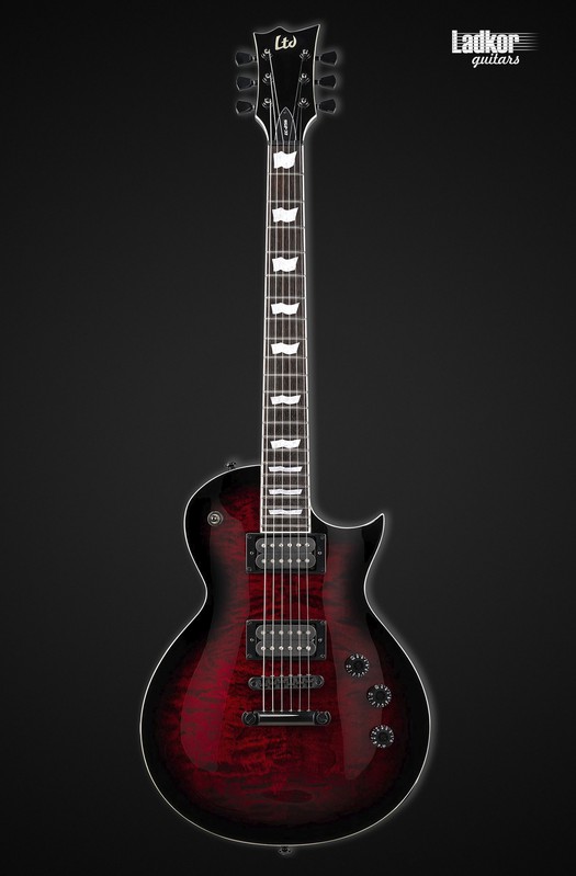 ESP LTD EC-256QM See Thru Black Cherry Sunburst
