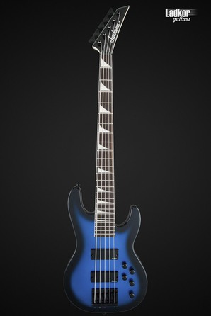 Jackson JS Series Concert Bass JS3V Metallic Blue Burst
