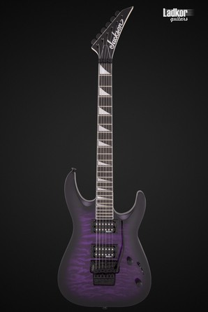 Jackson JS Series Dinky Arch Top JS32Q DKA Transparent Purple Burst