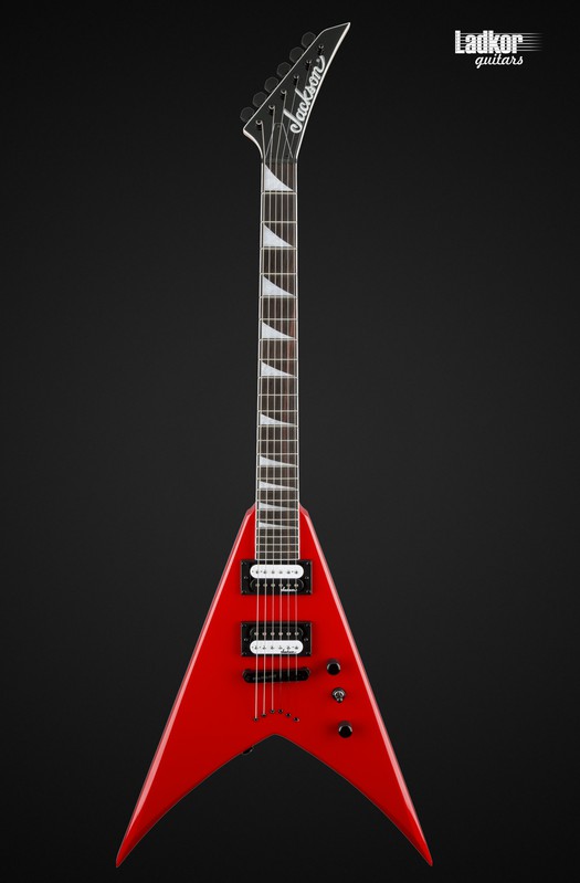 Jackson JS Series King V JS32T Ferrari Red