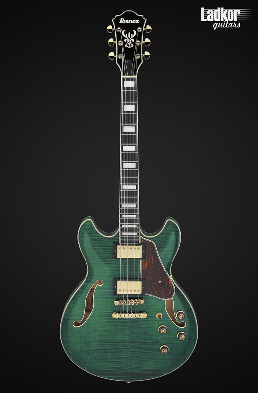 Ibanez Artcore Expressionist AS93FM Transparent Moss Green
