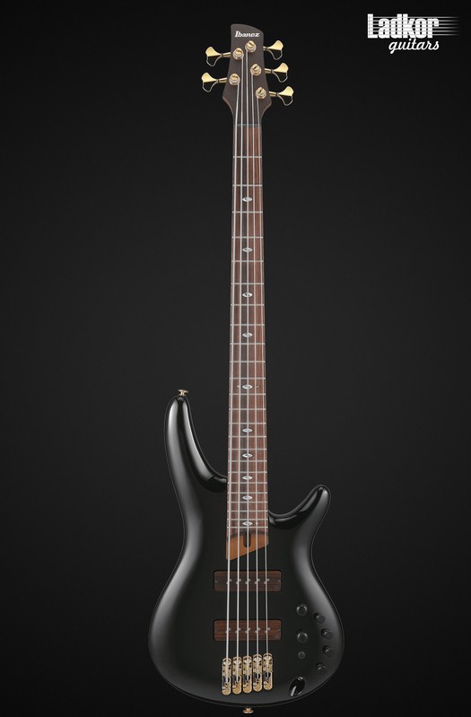 Ibanez Prestige SR3505 Black 5 String Bass Guitar