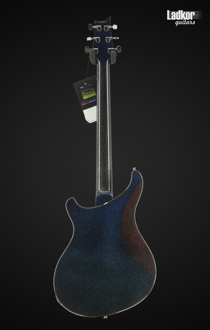 PRS S2 Vela Semi-Hollow Black Rainbow Holoflake Limited Edition 1