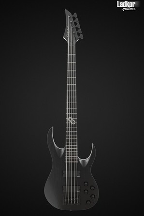 Solar AB1.5BOP Black Open Pore Matte 5 String Bass Guitar