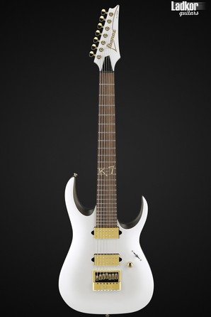 Ibanez K7YANG Flat White Brian "Head" Welch Signature 7 String