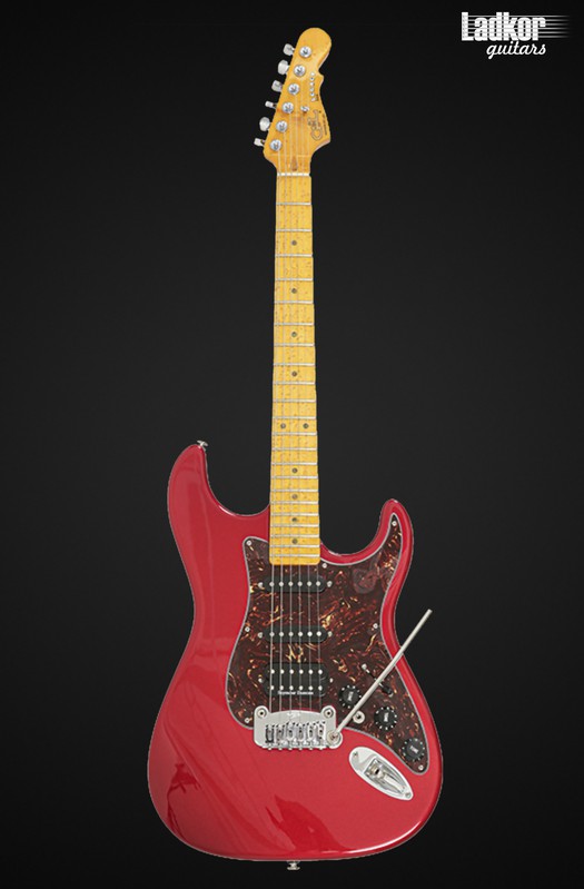 G&L USA Custom Legacy HSS Red Metallic