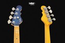 G&L USA Custom L1200 Blue Transparent 4 String Bass
