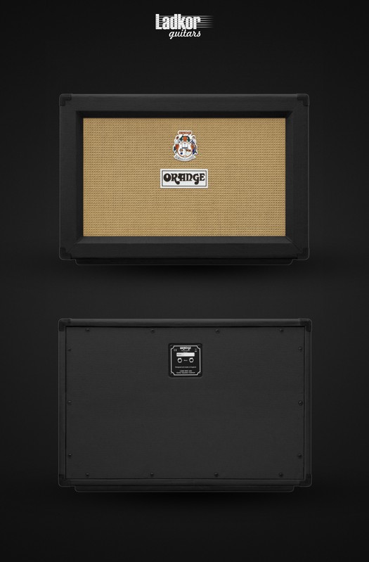 Orange PPC212 2x12 Black Guitar Cabinet