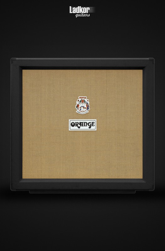 Orange PPC412 Black 4 x 12 Guitar Cabinet