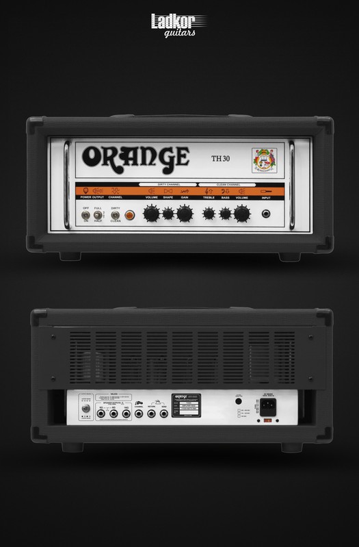 Orange TH30H Black 2-Channel 30-Watt Guitar Amp Head