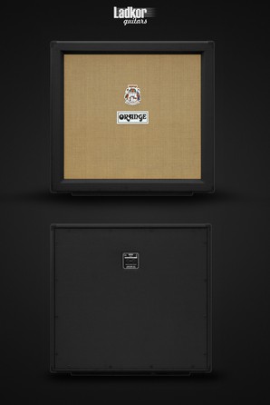 Orange PPC412 Black 4 x 12 Guitar Cabinet