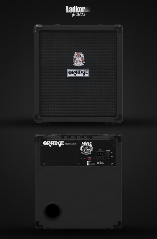 Orange Crush Bass 25 Black - 1x8" 25-Watts Bass Guitar Combo