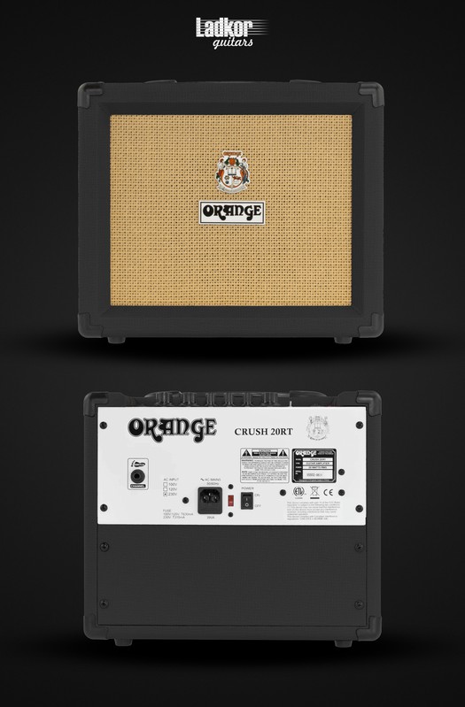 Orange Crush 20RT Black 1x8" 20-Watts Guitar Combo