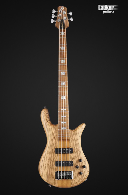 Spector Euro 5 RST Zebrawood Natural Matte Limited Edition 5 String Bass
