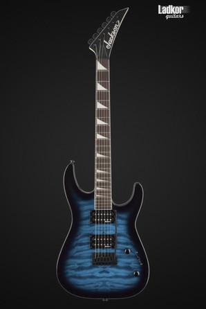 Jackson JS Series Dinky JS20 DKQ 2PT Transparent Blue