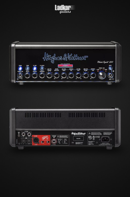 Hughes & Kettner Black Spirit 200 Head 200-Watt Guitar Amp Head