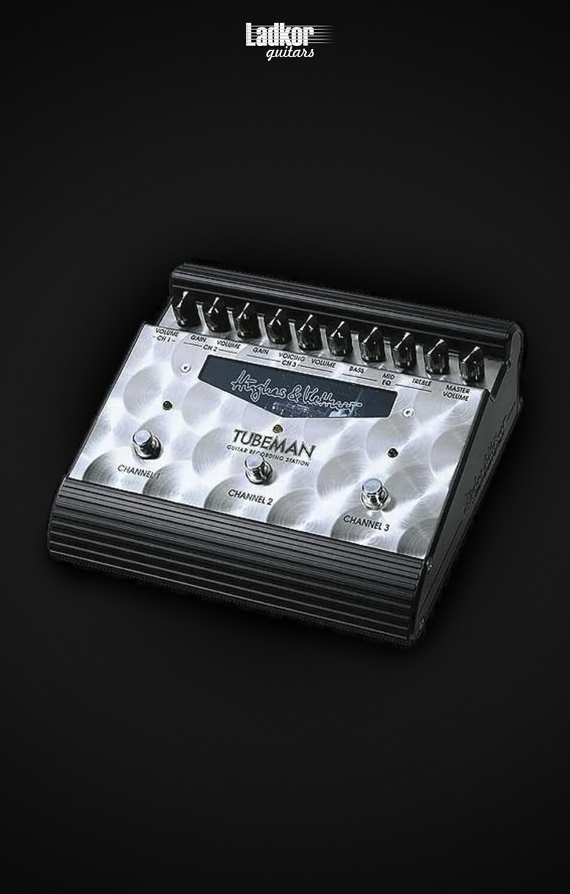 Hughes & Kettner Tubeman II Tube Preamp Recording Station Guitar Pedal