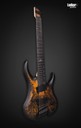 Legator G7FSS Death Valley Buckeye Burl Maple Ghost Satin Headless Fanned Fret Multi-Scale 7 String Super Shred Series
