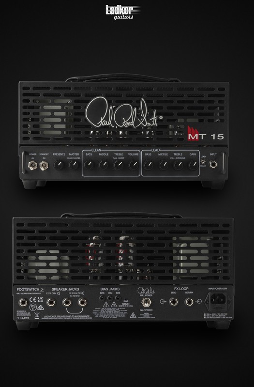 PRS Mark Tremonti MT 15 V2 Mark Tremonti Signature All Tube 15 Watt Head