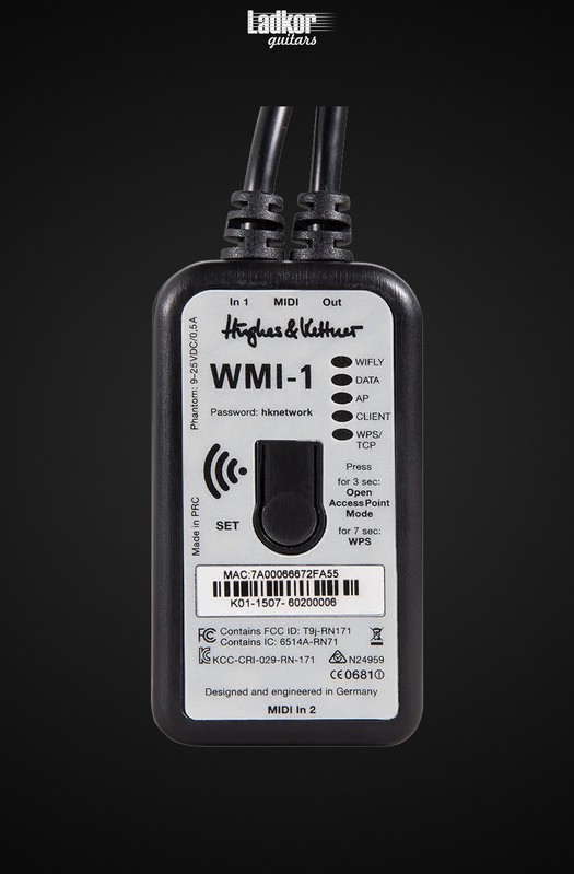 Hughes & Kettner WMI-1 Wireless Midi Interface