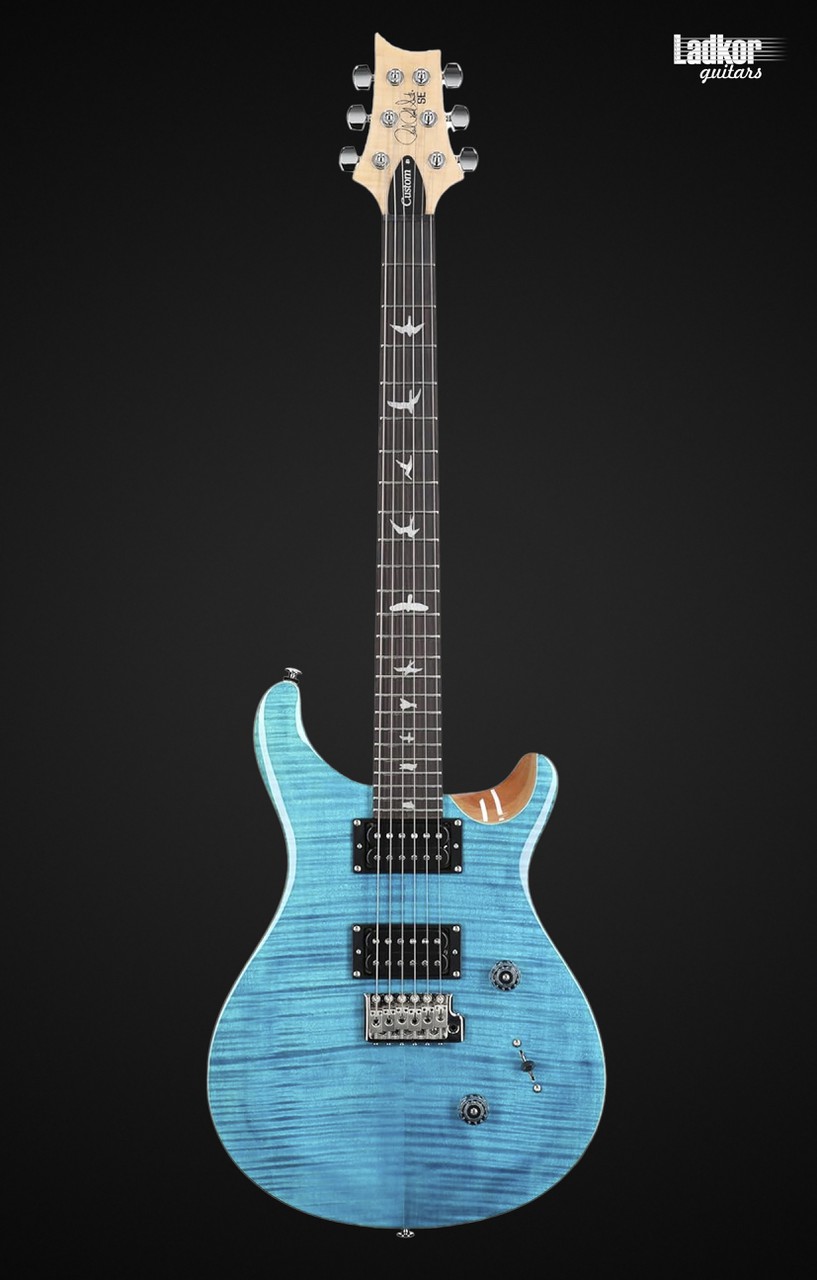 美品　PRS SE Custom 24 Blue Matteo 2023調整済み PRS SE Custom 24 Blue Matteo Natural Back Limited Edition