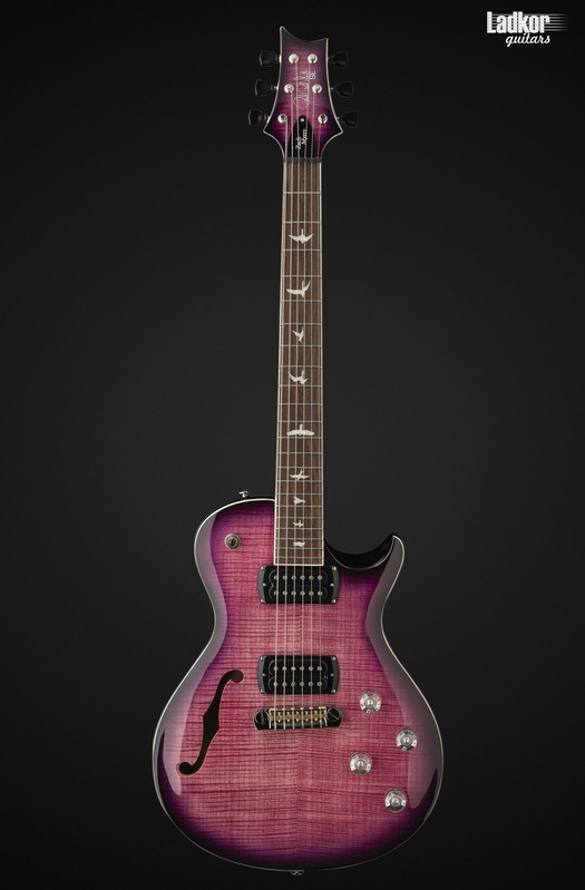 PRS SE Zach Myers Elderberry Burst Semi-Hollow Singlecut
