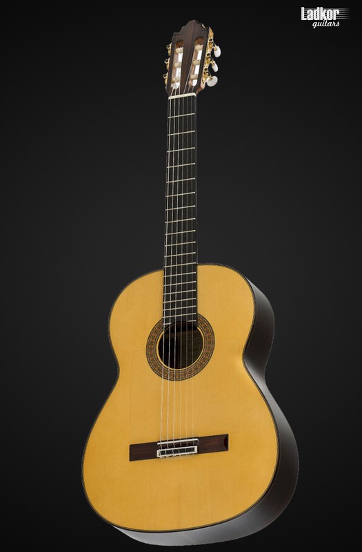 Vicente Carrillo Alegrias Negra Estudio Flamenco 6 String Guitar