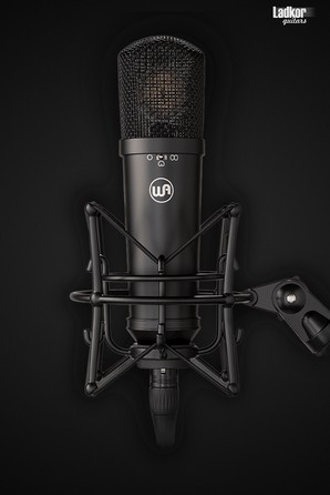 Warm Audio WA-87jr Black Large-Diaphragm FET Transformerless Condenser Microphone