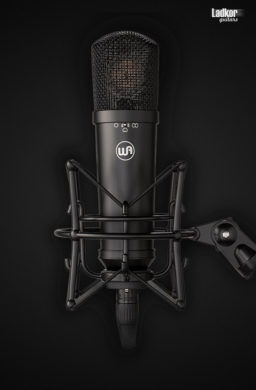 Warm Audio WA-87jr Black Large-Diaphragm FET Transformerless Condenser Microphone