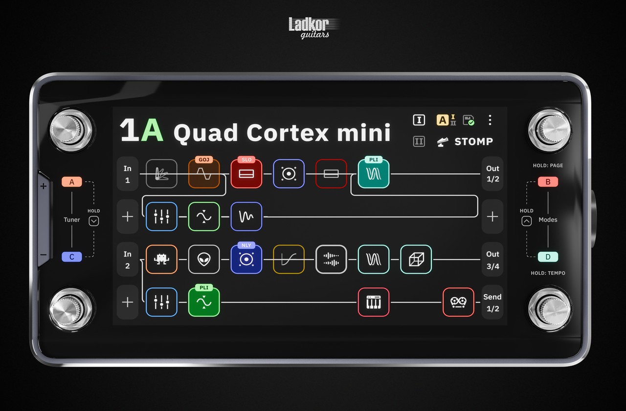 Neural DSP Quad Cortex Mini Amp Modeler FX Processor