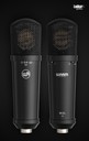 Warm Audio WA-87jr Black Large-Diaphragm FET Transformerless Condenser Microphone