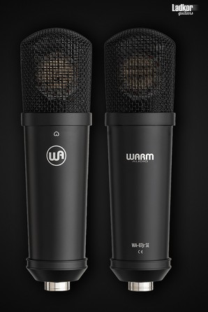 Warm Audio WA-87jr SE Black Large-Diaphragm Cardioid FET Transformerless Condenser Microphone