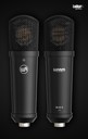 Warm Audio WA-87jr SE Black Large-Diaphragm Cardioid FET Transformerless Condenser Microphone