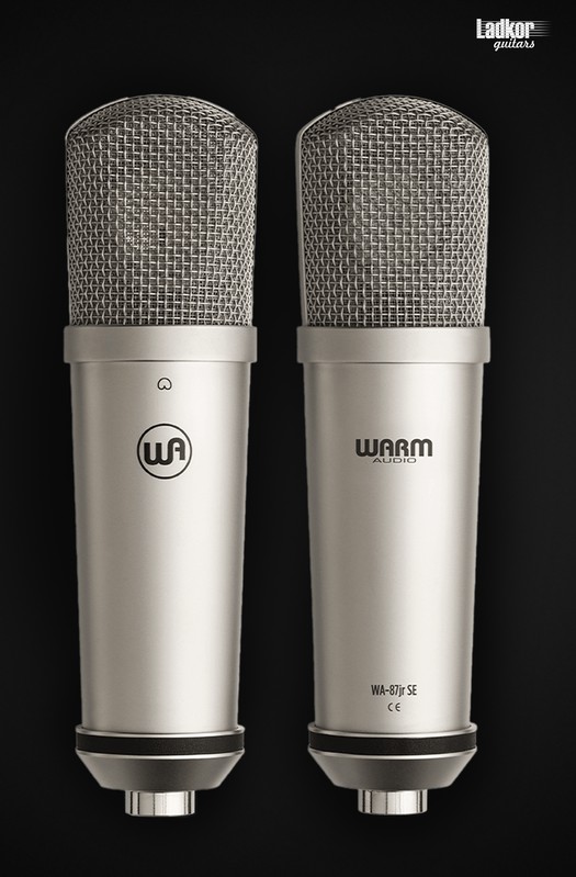 Warm Audio WA-87jr SE Nickel Large-Diaphragm Cardioid FET Transformerless Condenser Microphone