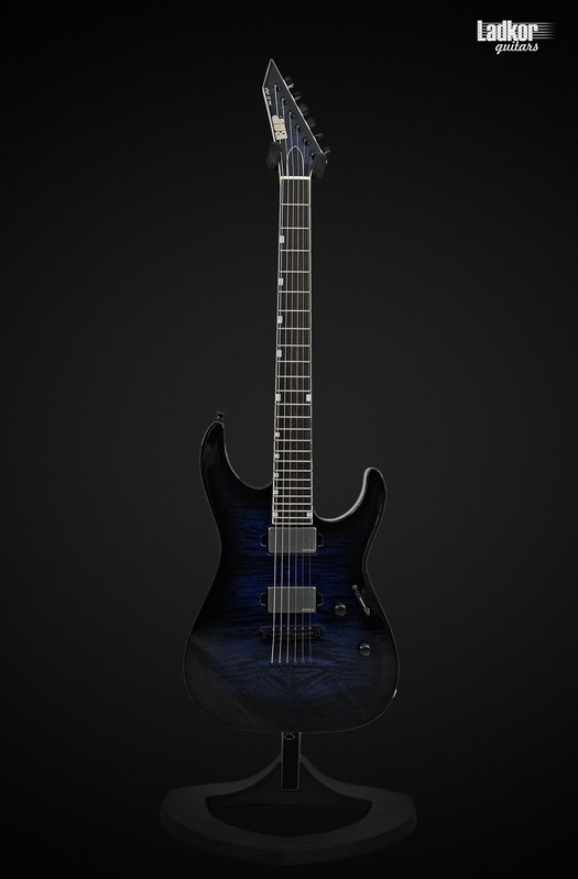 ESP USA M-II NTB NT Dark Blue Sunburst EMG