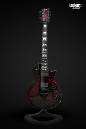 ESP USA Eclipse FR Blood Splatter Black EMG