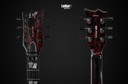ESP USA Eclipse FR Blood Splatter Black EMG