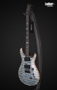 PRS Custom 24 Faded Indigo Quilt Artist Top Awabi Birds