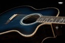 PRS SE A60E Cobalt Blue Burst Ziricote Angelus Acoustic Electric Guitar