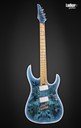 Legator N6FOD Arctic Blue Ninja Fanned Fret MultiScale 6 String Overdrive Series Palemoon Ebony