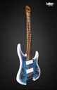 Legator G7FOD Arctic Blue Ghost Headless Fanned Fret MultiScale 7 String Fishman Fluence Overdrive Series Palemoon Ebony
