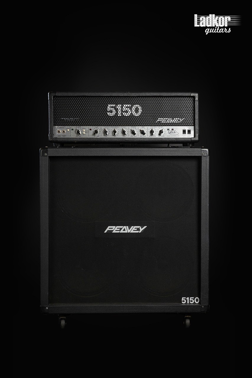 1994 Peavey 5150 Signature Head and Straight 4x12 Cabinet Half-Stack