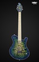 Mayones Legend 6 V22 Trans Aquamarine 2 Tone Burst Quilted Maple 4A Birdseye Maple