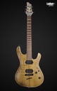Mayones Setius 6 Trans Natural Satin Flamed Maple Sapele T-NAT-S T.E.W.