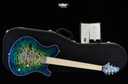 Mayones Legend 6 V22 Trans Aquamarine 2 Tone Burst Quilted Maple 4A Birdseye Maple