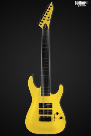 ESP LTD SC-608 Baritone Stephen Carpenter Signature Yellow